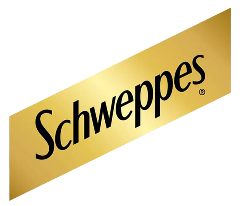 Logotipo de Schweppes.